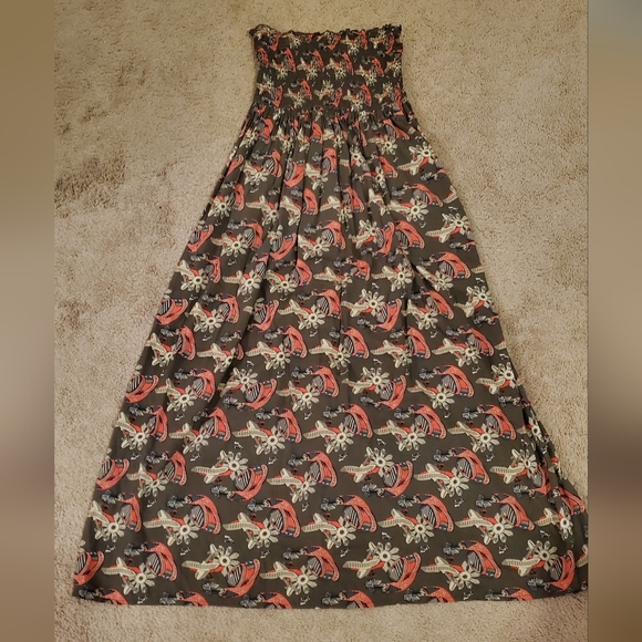 🔥 Marilyn Monroe flowy ppopover maxi Dress 👗  size small - Picture 2 of 5